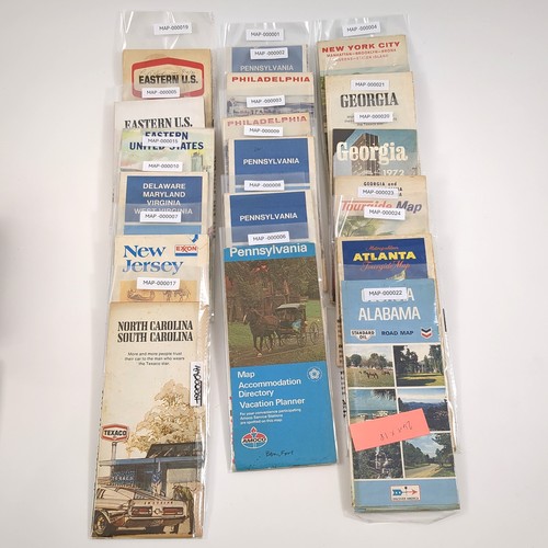 Gas station road - map, lot